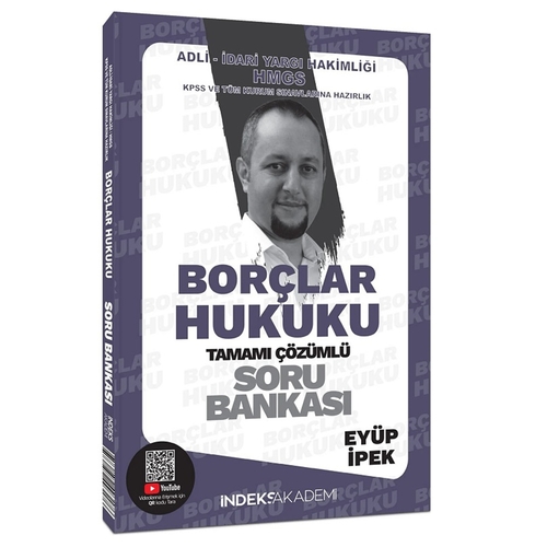 KPSS A Grubu Borçlar Hukuku Soru Bankası İndeks Akademi Yayınları 2025