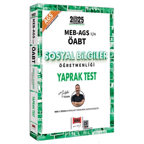 MEB AGS ÖABT Sosyal Bilgiler Öğretmenliği Yaprak Test Yargı Yayınları 2025