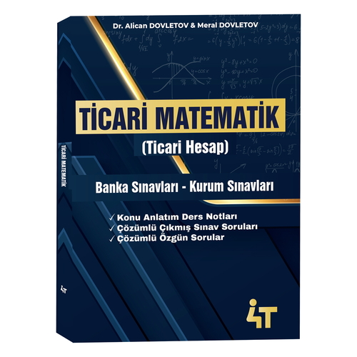 Ticari Matematik (Ticari Hesap) - 4T Yayınları 2026