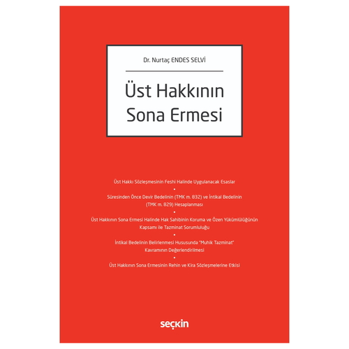 Üst Hakkının Sona Ermesi - Nurtaç Endes Selvi