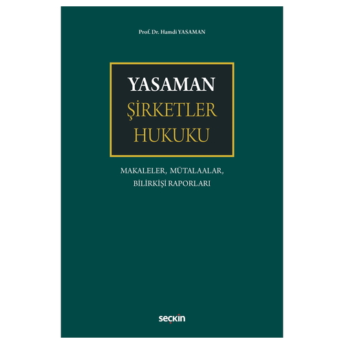 Yasaman Şirketler Hukuku - Hamdi Yasaman