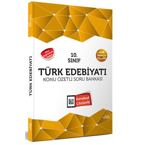 10. Sınıf Türk Edebiyatı Konu Özetli Soru Bankası Asel Yayınları
