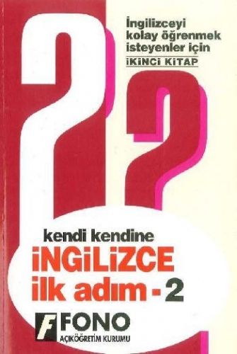 Kendi Kendine İngilizce İlk Adım  2 Fono Yayınları