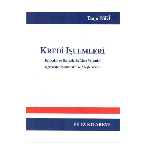 Kredi İşlemleri - Tanju Eski