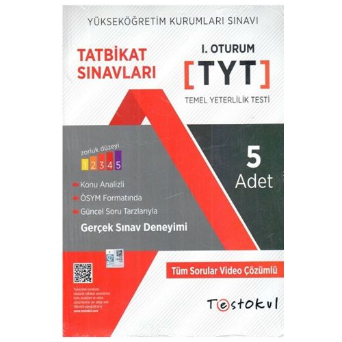 YKS TYT Tatbikat Sınavları Test Okul Yayınları