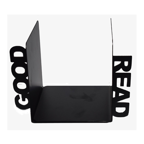 Good Read Figürlü Dekoratif Metal Kitap Tutucu