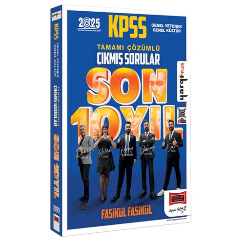 KPSS GK GY Tamamı Çözümlü Fasikül Fasikül Çıkmış Sorular Son 10 Yıl Yargı Yayınları 2025