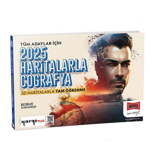 KPSS Tüm Adaylar İçin Haritalarla Coğrafya Yargı Yayınları 2025