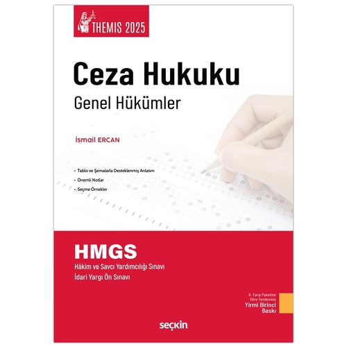 THEMIS Ceza Hukuku Genel Hükümler Konu Kitabı - İsmail Ercan 2025