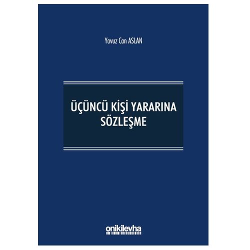 Üçüncü Kişi Yararına Sözleşme - Yavuz Can Aslan