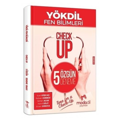 YÖKDİL Fen Check-Up 5 Özgün Deneme Sınavı Modadil Yayınları