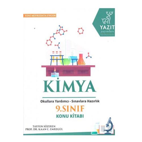 9. Sınıf Kimya Konu Kitabı Yazıt Yayınları