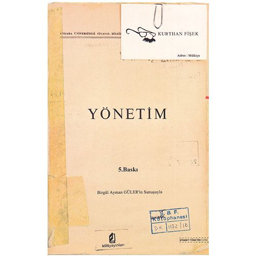 Yönetim - Kurthan Fişek