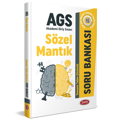 AGS Sözel Mantık Tamamı Tablo Çözümlü Soru Bankası Data Yayınları 2025