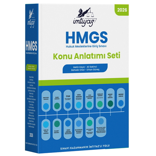İmtiyaz HMGS Konu Anlatımlı Seti İmtiyaz Yayınları 2026