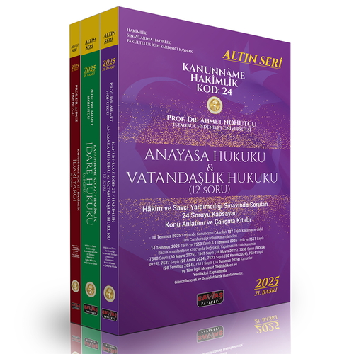 Kelepir Ürün İadesizdir - KANUNNAME Hakimlik Kod: 24 Savaş Yayınlar 2025