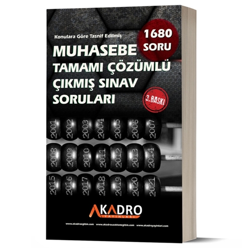 KPSS A Grubu Tamamı Çözümlü Muhasebe Çıkmış Soruları A Kadro Yayınları 2023