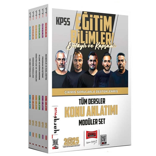 KPSS Eğitim Bilimleri Tüm Dersler Konu Anlatımlı Modüler Set Yargı Yayınları 2025