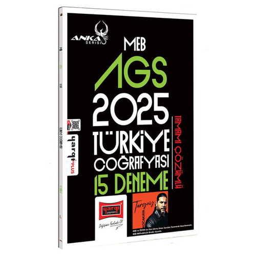 MEB AGS Anka Serisi Türkiye Coğrafyası Tamamı Çözümlü 15 Deneme Yargı Yayınları 2025