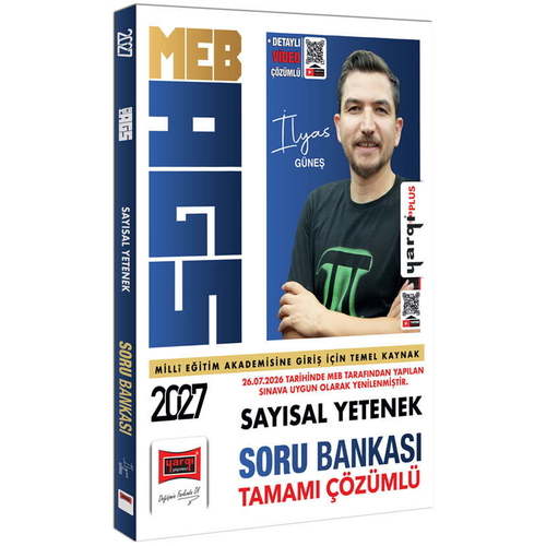 MEB-AGS Sayısal Yetenek Tamamı Çözümlü Soru Bankası Yargı Yayınları 2027