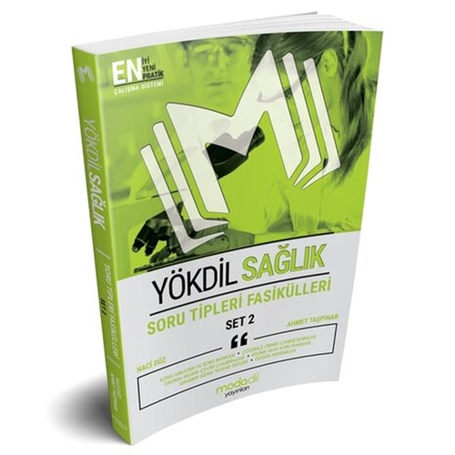 YÖKDİL Sağlık Soru Tipleri Fasikülleri Set 2 Modadil Yayınları