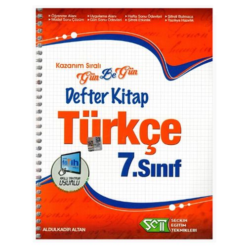 7. Sınıf Gün Be Gün Defter Kitap Türkçe Seçkin Eğitim Teknikleri
