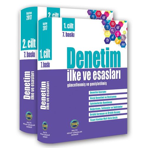 Denetim İlke ve Esasları 2 Cilt 7. Baskı - Hesap Uzmanları Derneği 2017