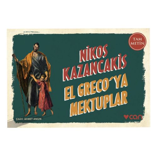 El Greco\'ya Mektuplar Mini Kitap - Nikos Kazancakis
