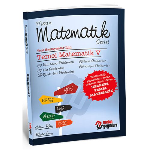 Matematik Serisi Temel Matematik 5 Metin Yayınları