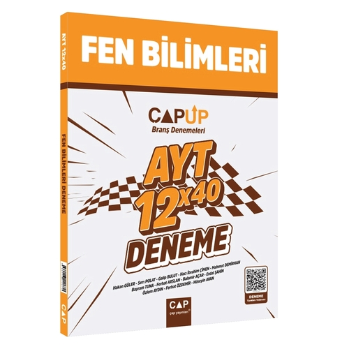 AYT Fen Bilimleri 12x40 Up Deneme Çap Yayınları