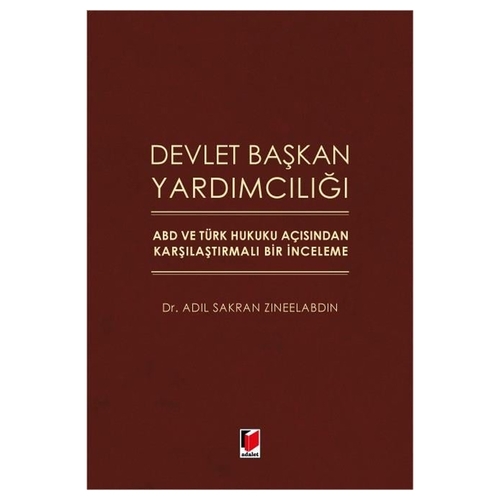Devlet Başkan Yardımcılığı - Adil Sakran Zineelabdin
