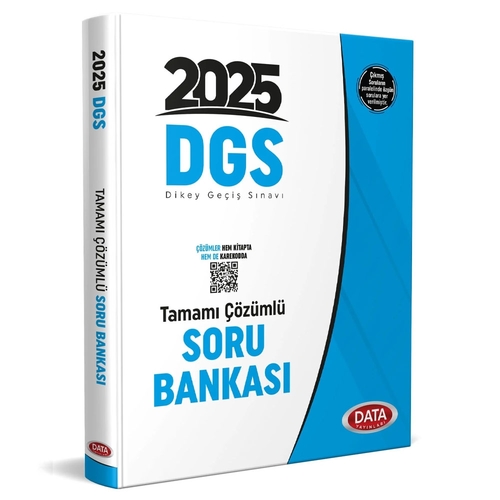 DGS Tamamı Çözümlü Soru Bankası Data Yayınları 2025