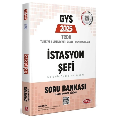 GYS TCDD İstasyon Şefi Soru Bankası Data Yayınları 2024
