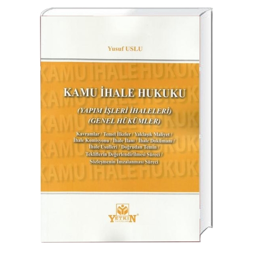 Kamu İhale Hukuku - Yusuf Uslu