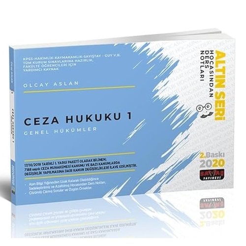 Kelepir Ürün İadesizdir - Ceza Hukuku 1 Genel Hükümler Hocasından Ders Notları - Olcay Aslan
