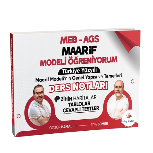 MEB AGS Maarif Modeli Türkiye Yüzyılı Ders Notları Dizgi Kitap Yayınları 2025