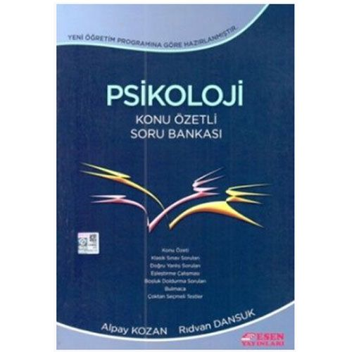 10. Sınıf Psikoloji Konu Özetli Soru Bankası Esen Yayınları