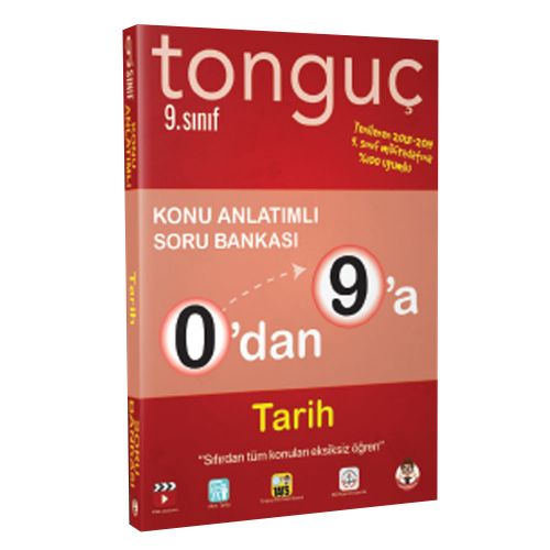 9. Sınıf 0\'dan 9\'a Tarih Konu Anlatımlı Soru Bankası Tonguç Akademi Yayınları