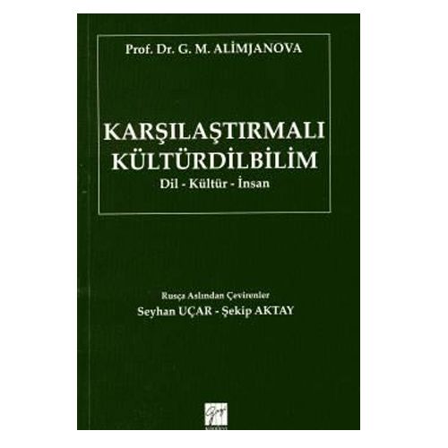 Karşılaştırmalı Kültürdilbilim - G. M. Alimjanova