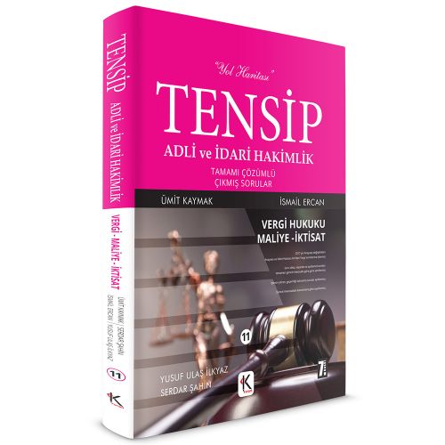 Kelepir Ürün İadesizdir - TENSİP İdari Hakimlik Vergi Hukuku Maliye-İktisat Çıkmış Sorular Hakimlik Kuram Kitap Yayınları