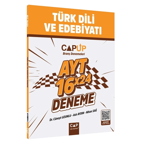 AYT Türk Dili ve Edebiyatı 16x24 Up Deneme Çap Yayınları
