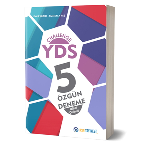 Challenge YDS 5 Özgün Deneme Dijital Çözümlü - Emir Yazıcı, Rumeysa Taş