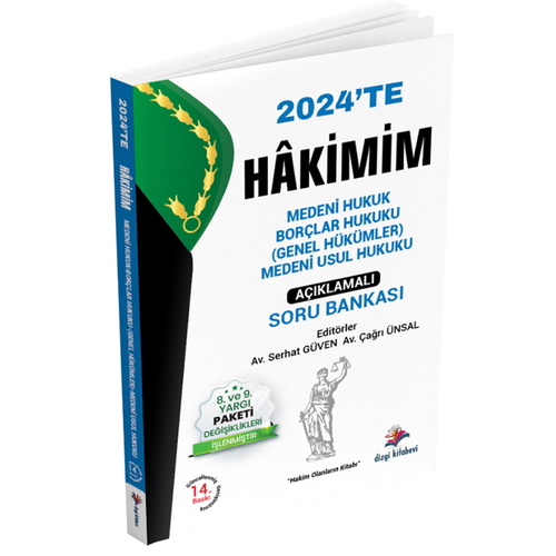 Kelepir Ürün İadesizdir - Hakimim Medeni Hukuk, Borçlar Hukuku, Medeni Usul Hukuku Açıklamalı Soru Bankası Dizgi Kitap yayın