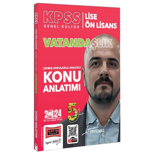KPSS Lise Ön Lisans Vatandaşlık Konu Anlatımı Yargı Yayınları 2024