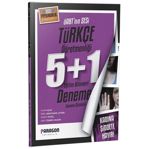 ÖABT Türkçe Öğretmenliği 5+1 Deneme Paragon Yayınları 2021