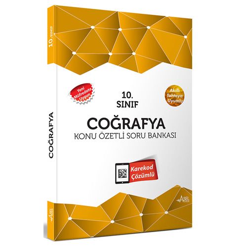 10. Sınıf Coğrafya Konu Özetli Soru Bankası Asel Yayınları