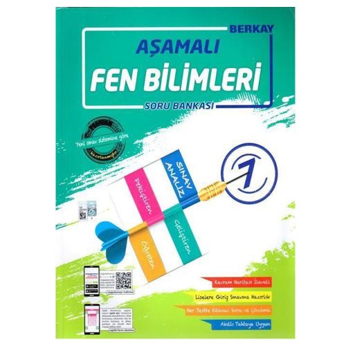 7. Sınıf Aşamalı Fen Bilimleri Soru Bankası Berkay Yayınları