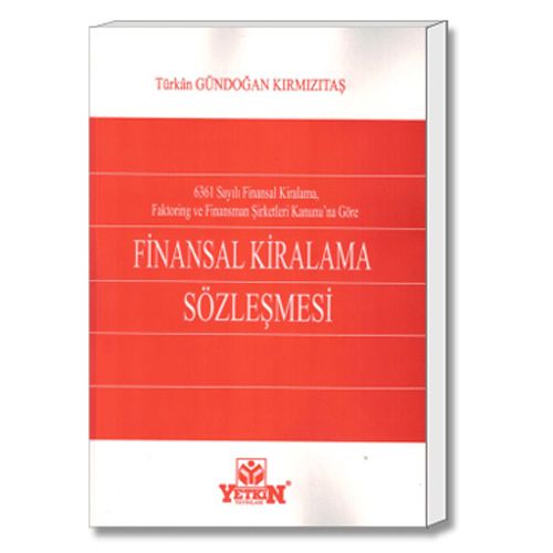 Finansal Kiralama Sözleşmesi - Türkân Gündoğan Kırmızıtaş