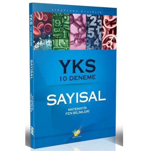 YKS Sayısal 10 Deneme Matematik Fen Bilimleri - Fdd Yayınları