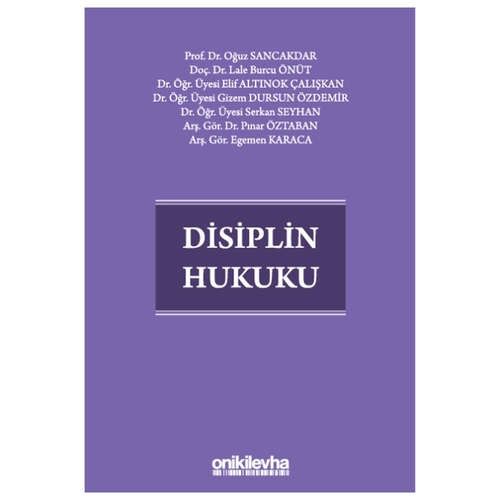 Disiplin Hukuku - Oğuz Sancakdar